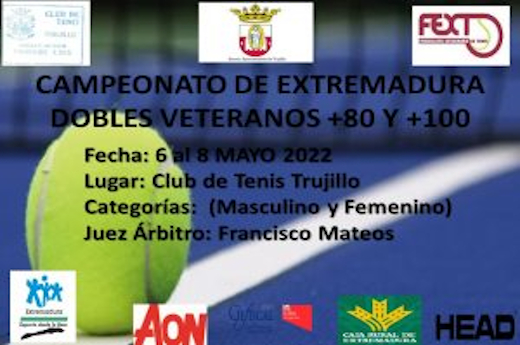 Campeonato de Extremadura de Dobles de Veteranos 