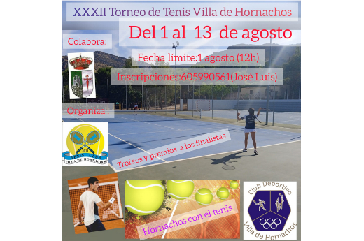 XXXII Torneo de Tenis Villa de Hornachos